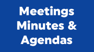 CB9: Meeting Minutes and Agendas